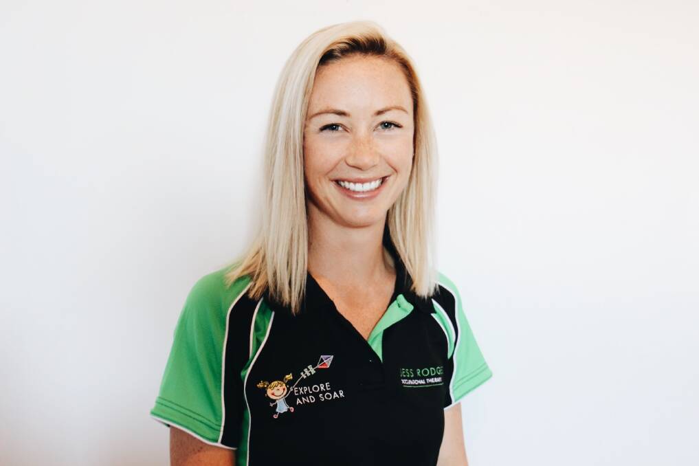 Passion: Jess Rodgers is passionate about helping families and their children in the Hunter Region, providing much-needed mobile occupational therapy services.
