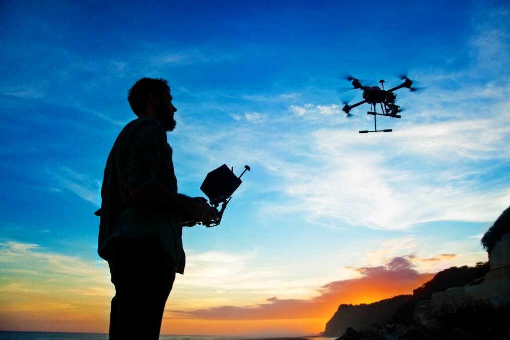 CAUTION: If not flown safely, drones can cause serious injury to people or property and interfere with planes and other aircraft.