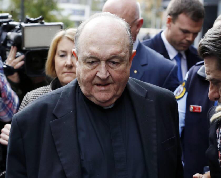 Refusal: Archbishop Philip Wilson leaves Newcastle Courthouse on July 3 after his conviction for failing to report child sex allegations to police.