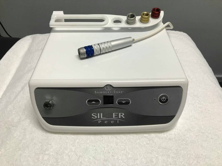 New treatments: Micro-dermabrasion uses fine crystals to ‘polish’ the skin, by removing superficial layers of dead skin cells. Photo: Supplied.