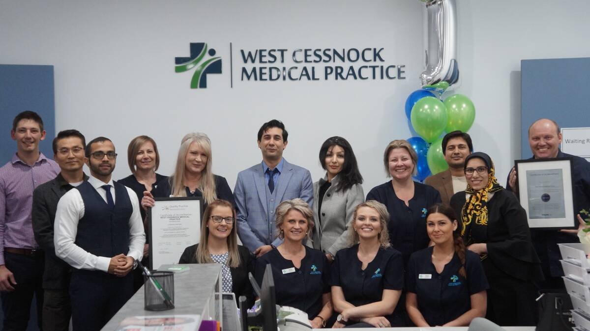 Helping Hand: The team at West Cessnock Medical Practice have a wealth of experience between them and offer a wide variety of services. Photo: Jye Metcalfe.