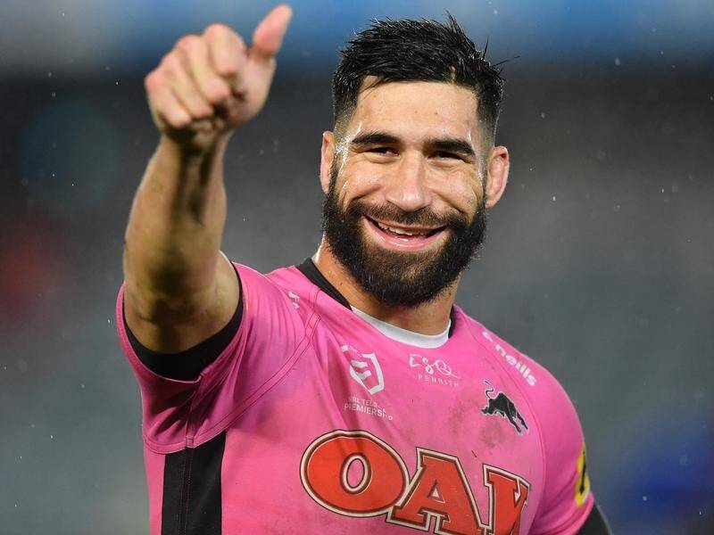 James Tamou is hoping he can lead the Panthers to a premiership in his final year with the club.