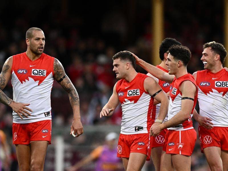 Sydney are marching into the AFL finals hoping to extend their winning run against St Kilda. (Dan Himbrechts/AAP PHOTOS)
