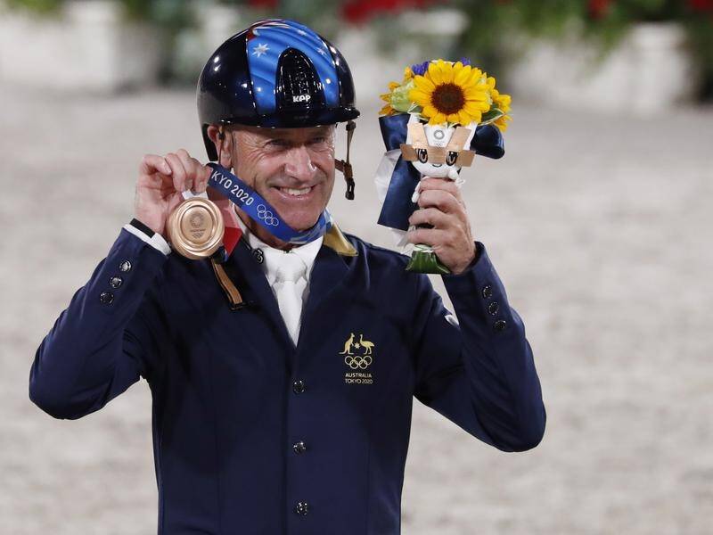 It's no surprise Australia's Andrew Hoy has been able to again win a medal at age 62.