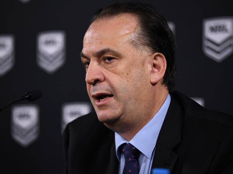 ARLC chairman Peter V'landys is considering four dates to get the NRL up and running again.