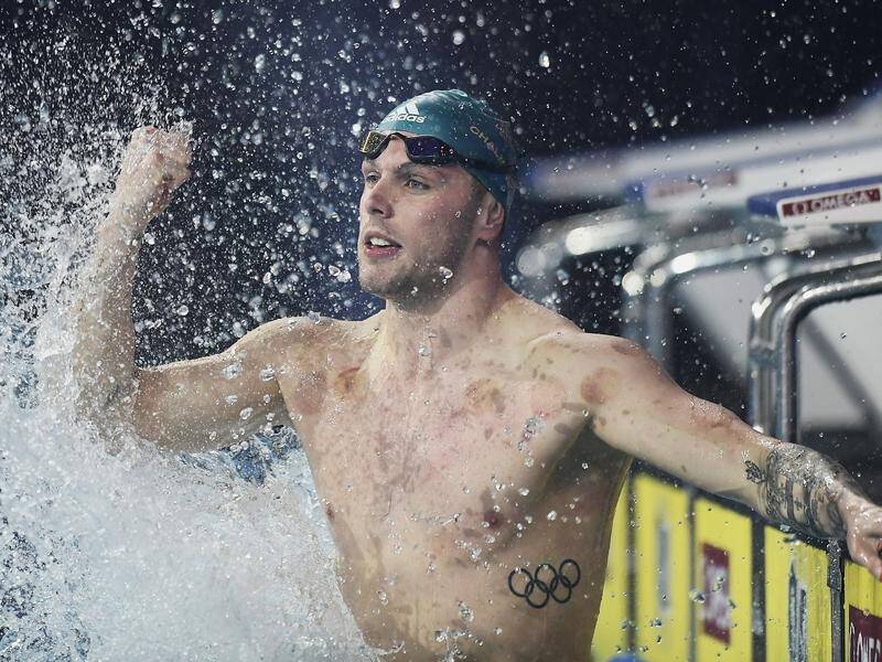 Kyle Chalmers says he will be fit to defend his Olympic 100m freestyle title despite recent surgery.