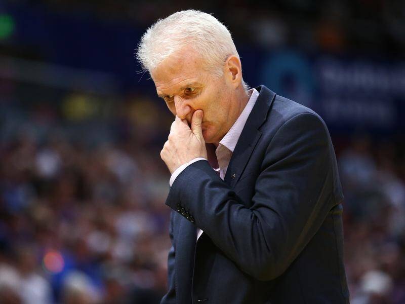 Andrew Gaze's league leading Sydney Kings suffered a 20-point home loss to the Adelaide 36ers.