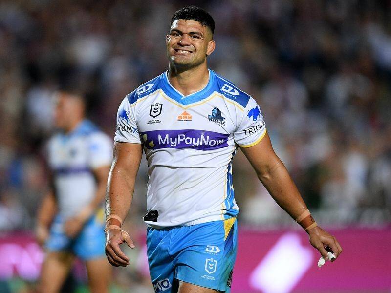 A knee injury will keep Gold Coast's David Fifita out of NRL action for up to four weeks.