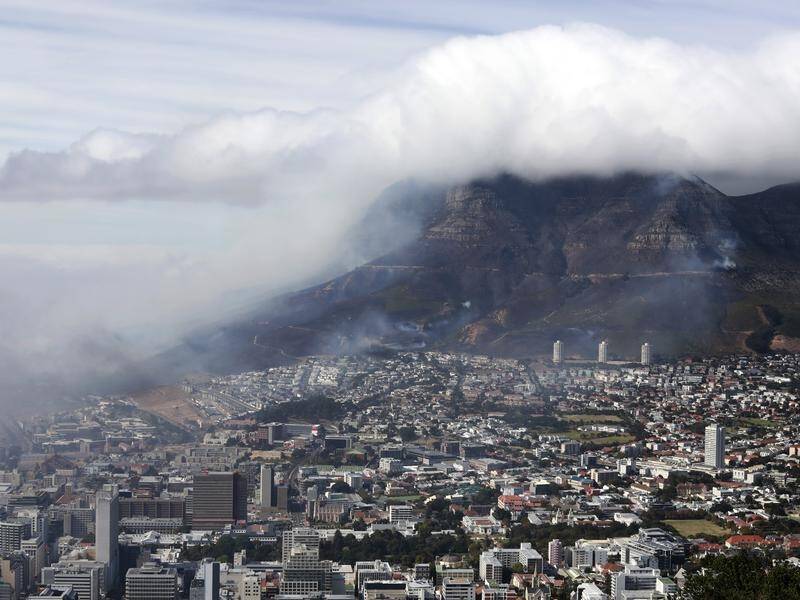 Firefighting officials at Table Mountain National Park say the blaze will continue for days.