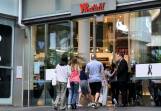 The Westfield Bondi Junction shopping centre will open for the first time since Saturday's attack. (Bianca De Marchi/AAP PHOTOS)