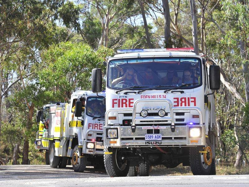 SA firefighting volunteers are being sent out to help ambulances without training and support. (David Mariuz/AAP PHOTOS)