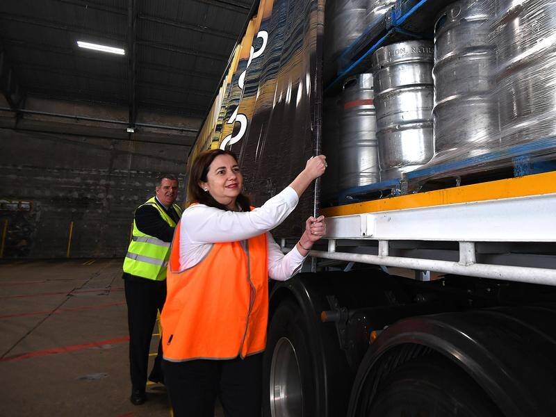 Queensland's XXXX Brewery has donated 3000L of beer to regional venues hit by lockdowns and drought.