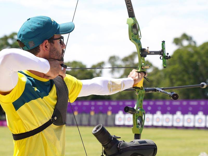Taylor Worth and his Australian teammates suffered a tight team archery loss to world No.2 Taiwan.