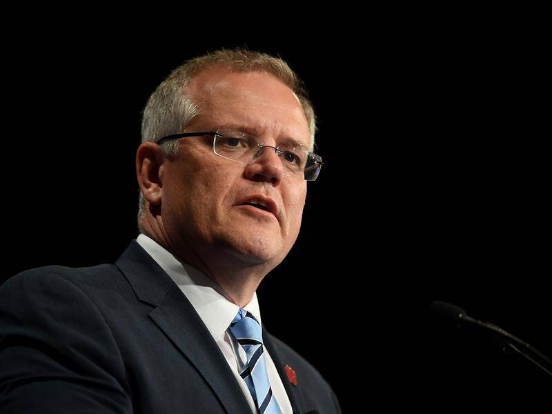 Scott Morrison is in Melbourne on Tuesday to "pay his respects" after the city's terrorist attack.