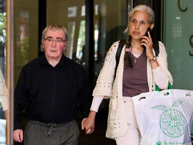 William Kamm and his partner Sandra Mathison have been charged with grooming a child. (Bianca De Marchi/AAP PHOTOS)