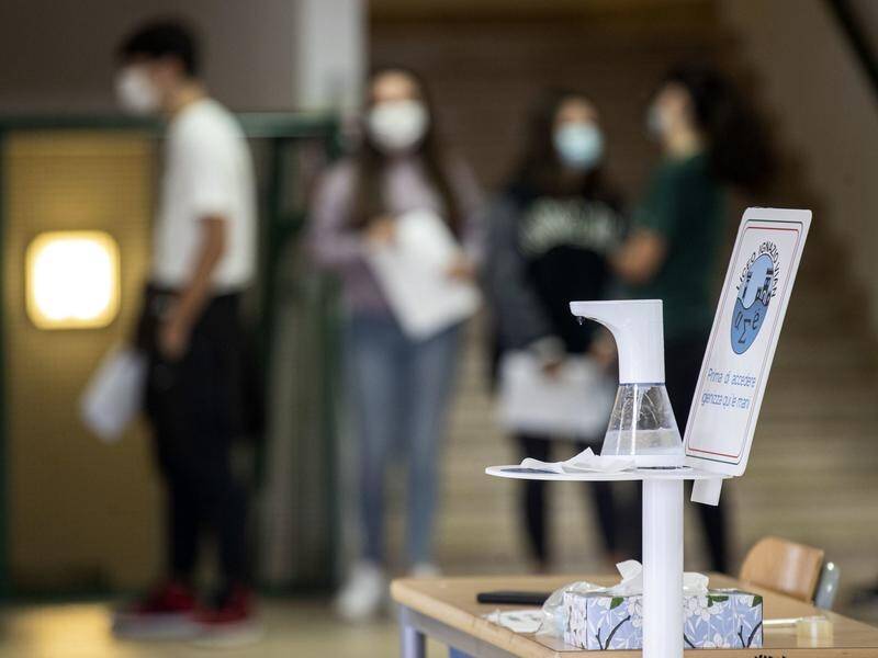 Health authorities say coronavirus cases have been increasing across Italy since mid-July.