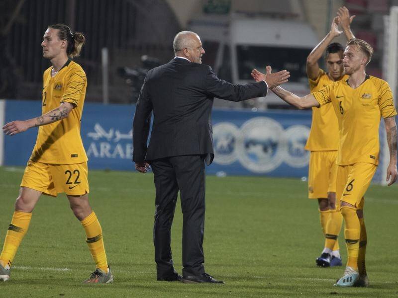 After a 1-0 win over Jordan Graham Arnold wants the Socceroos to maintain a perfect record.