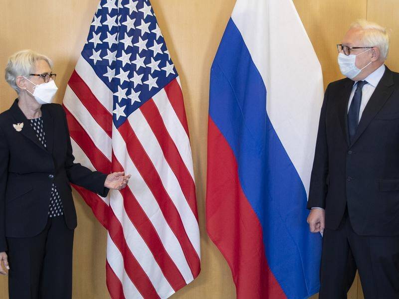 US Deputy Secretary of State Wendy Sherman met Russian Deputy Foreign Minister Sergey Ryabkov.