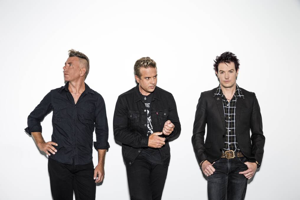 WUNDERBAR: The Living End will perform at Roche Estate in February next year as part of the Red Hot Summer Tour.