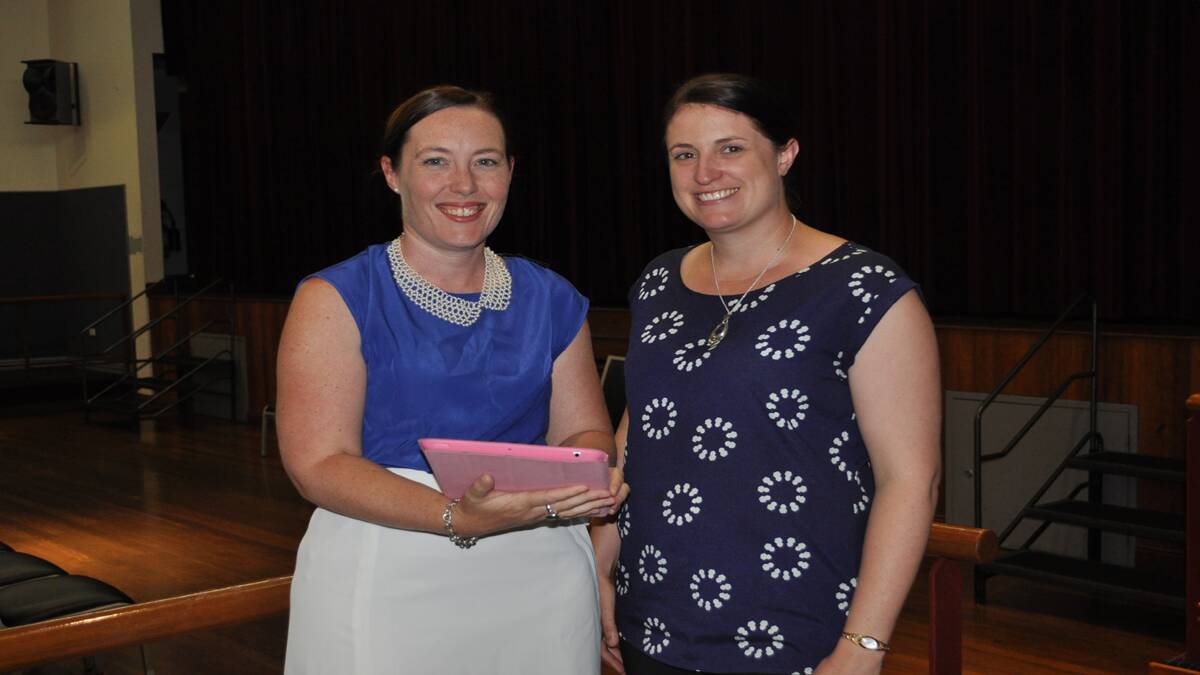 EVENT: Cessnock Sisterhood members Rachel Main and Kate Field, planning for the night market at Cessnock Leagues Club.