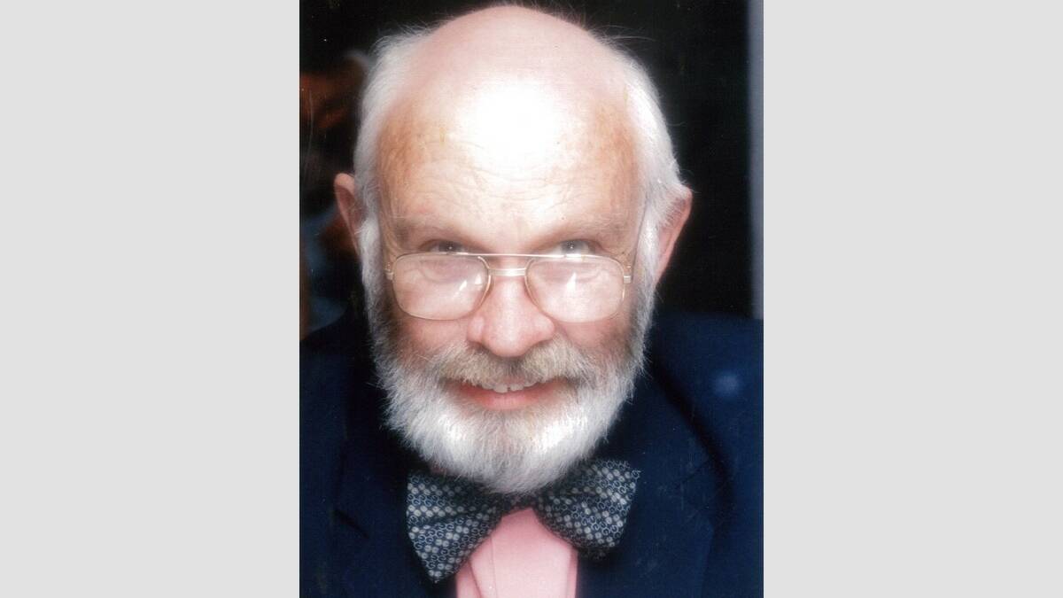 GENEROUS: Dr Donald Lang passed away on September 4, aged 92.