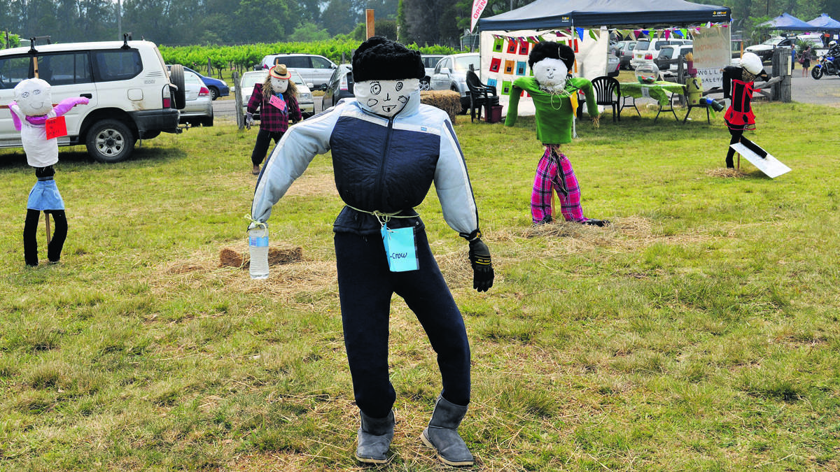 CREATIVE: The Scarecrow Competition is one of many attractions on the Wollombi Country Fair program.