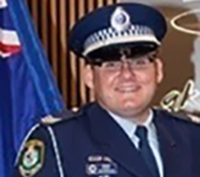 TRAGIC: Port Stephens Sergeant Geoffrey Richardson died while driving to assist police in a pursuit. Picture: NSW Police