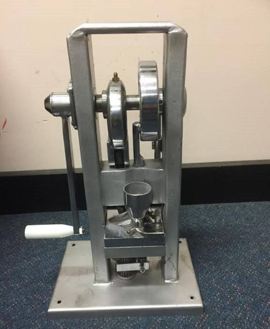 SEIZED: A pill press found at Eric Winner's home during raids in December 20, 2016. Winner has been jailed for a maximum of nearly 10 years. Picture: NSW Police 