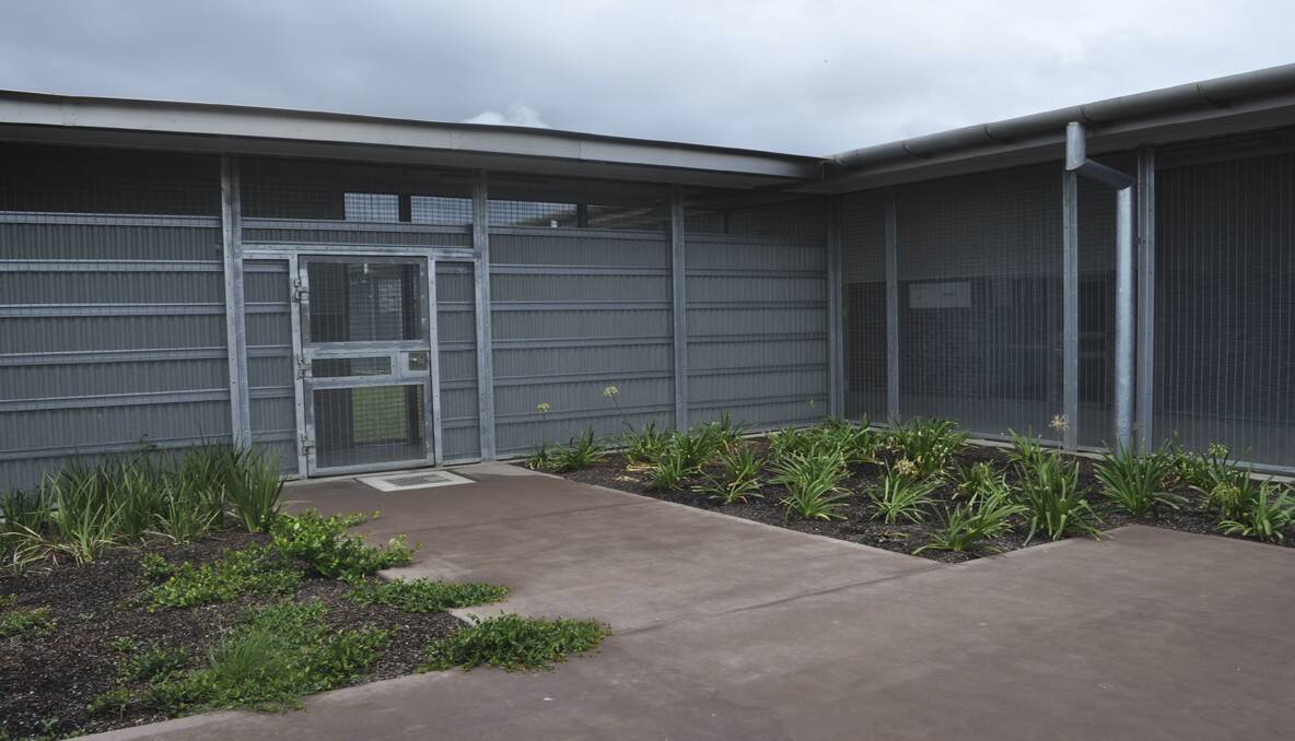 Inside the new maximum security wing at Cessnock Correctional Complex