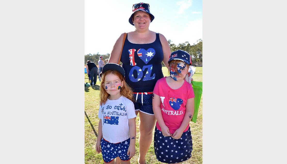 6. Lots of local families attended the Aussie breakfast at East End Oval. Photo by George Koncz.